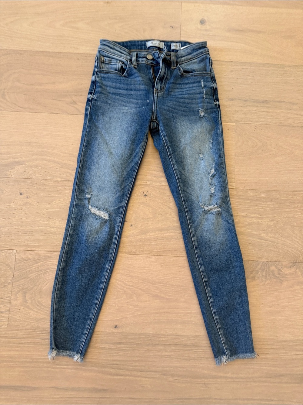 Kancan Mid Rise Ankle Skinny Women’s Jeans Size 24
